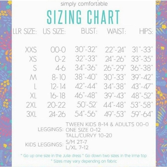 LuLaRoe Julia Dress Large Color Multicolor Stretch Knee Length Comfy - Picture 7 of 13